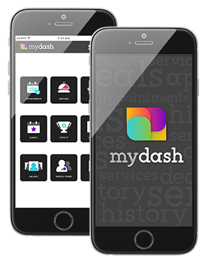 Photo of MyDash Mobile App Interface on IPhone